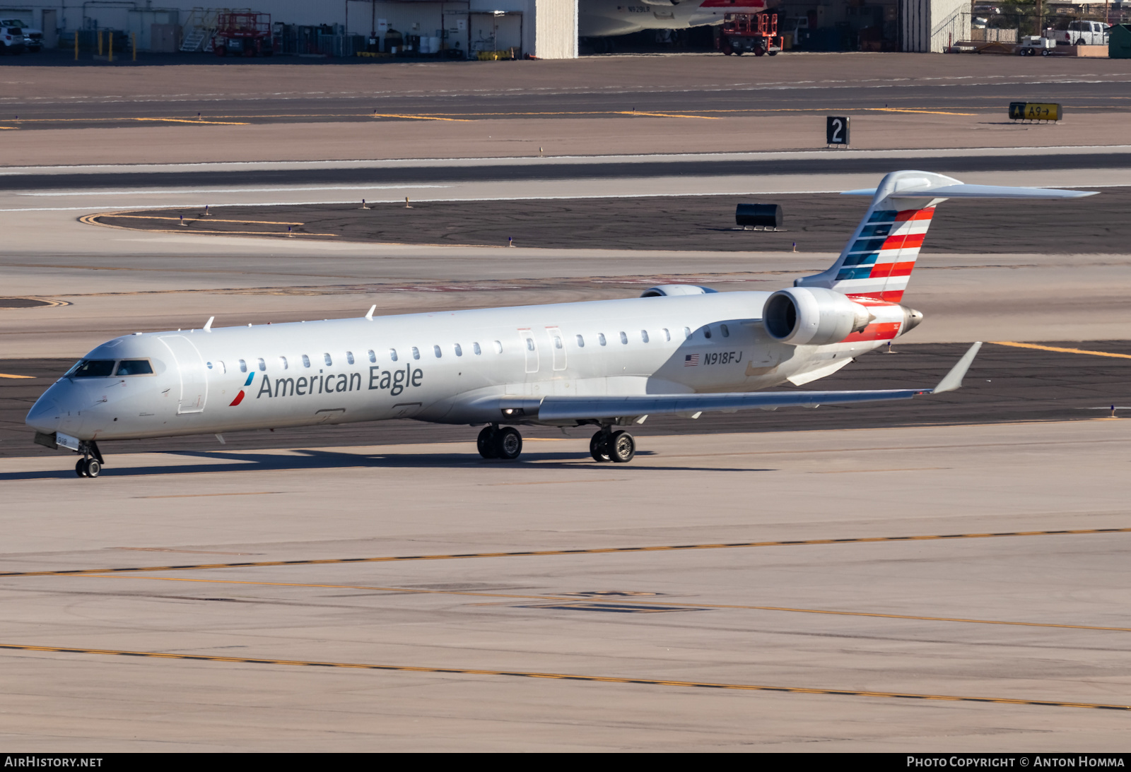 Aircraft Photo of N918FJ | Bombardier CRJ-900 (CL-600-2D24) | American Eagle | AirHistory.net #449916