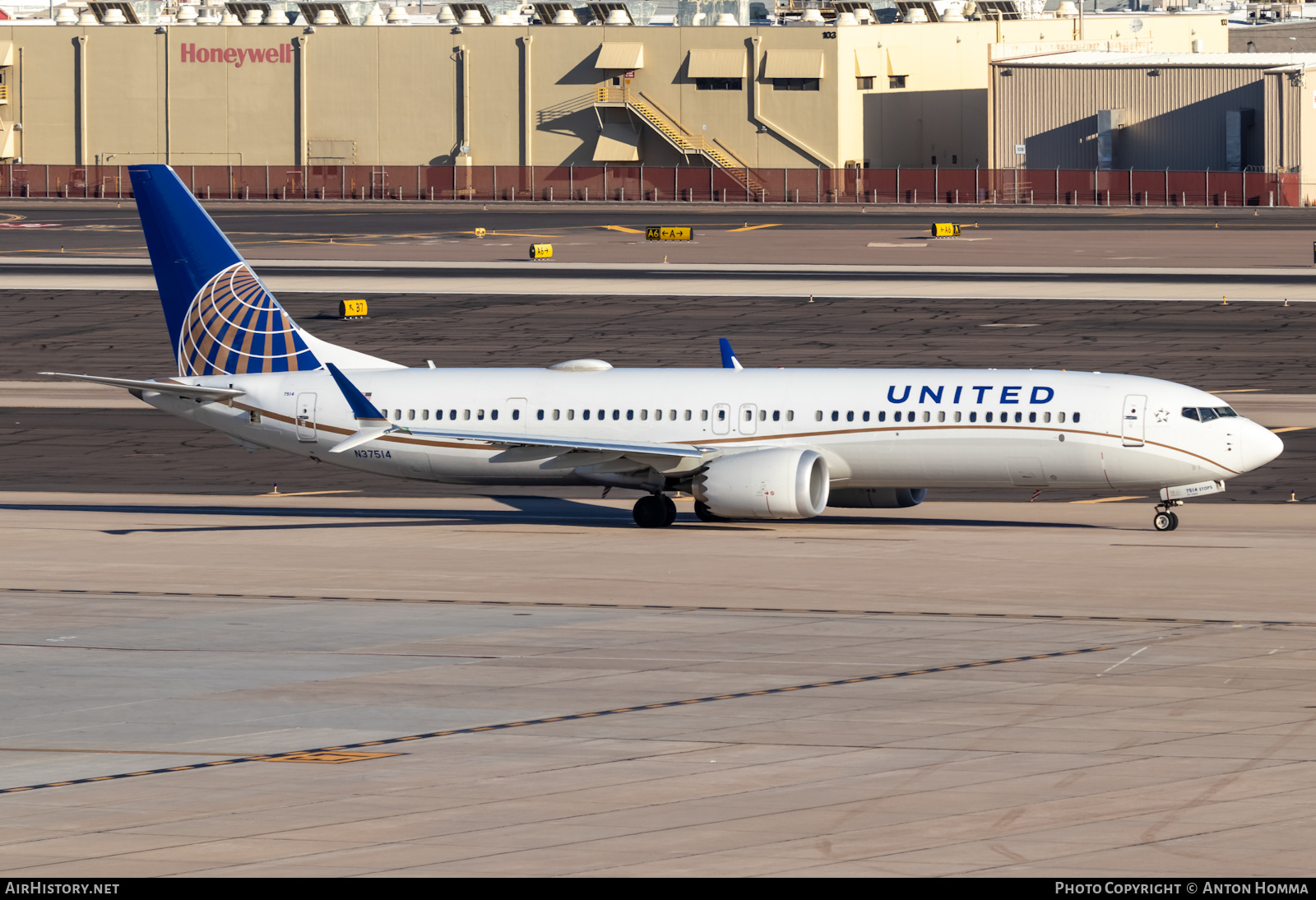 Aircraft Photo of N37514 | Boeing 737-9 Max 9 | United Airlines | AirHistory.net #449926