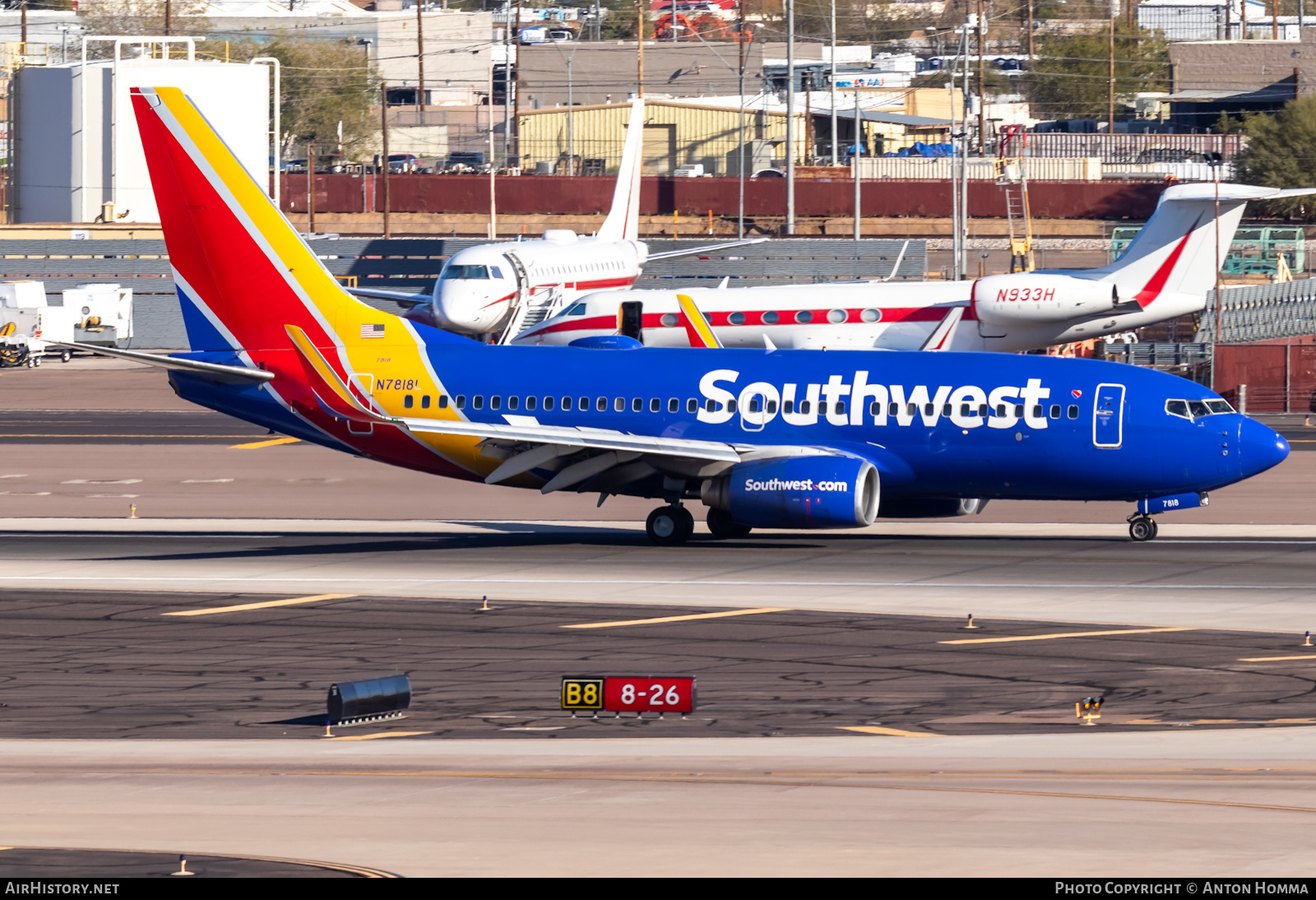Aircraft Photo of N7818L | Boeing 737-76N | Southwest Airlines | AirHistory.net #449942