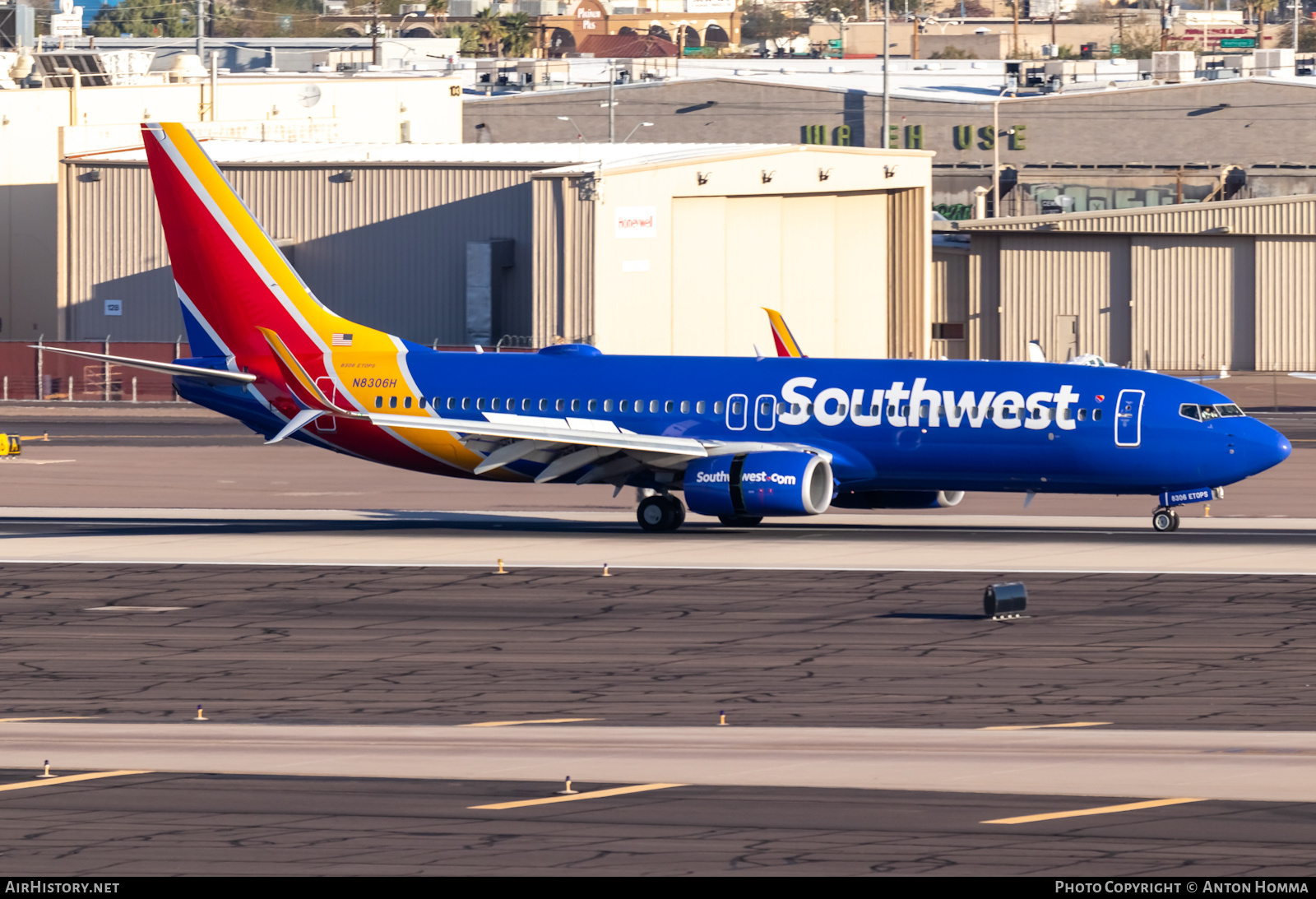 Aircraft Photo of N8306H | Boeing 737-8H4 | Southwest Airlines | AirHistory.net #449948