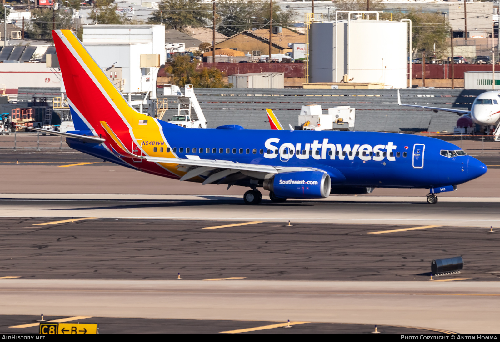 Aircraft Photo of N948WN | Boeing 737-7H4 | Southwest Airlines | AirHistory.net #449957