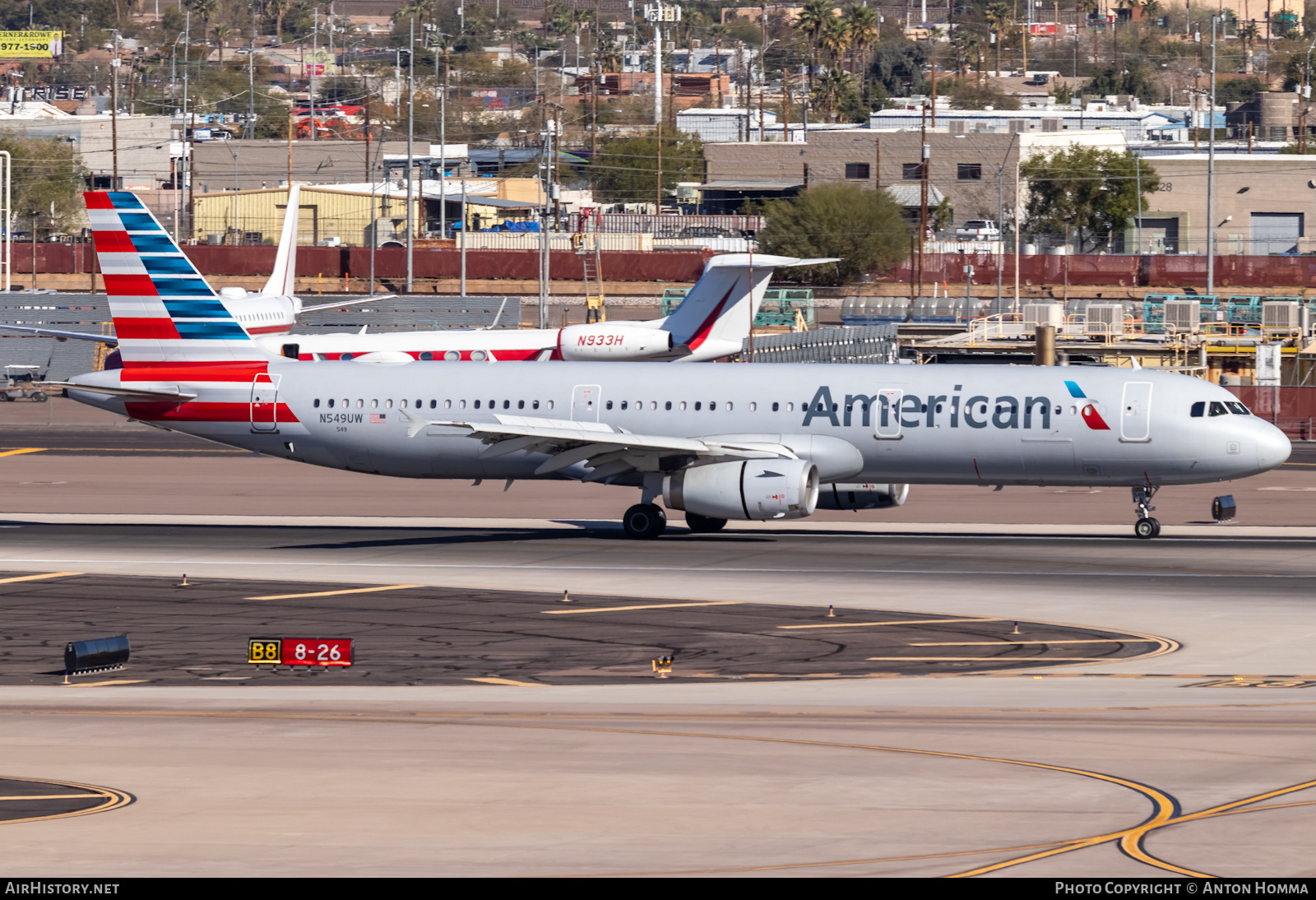 Aircraft Photo of N549UW | Airbus A321-231 | American Airlines | AirHistory.net #449958