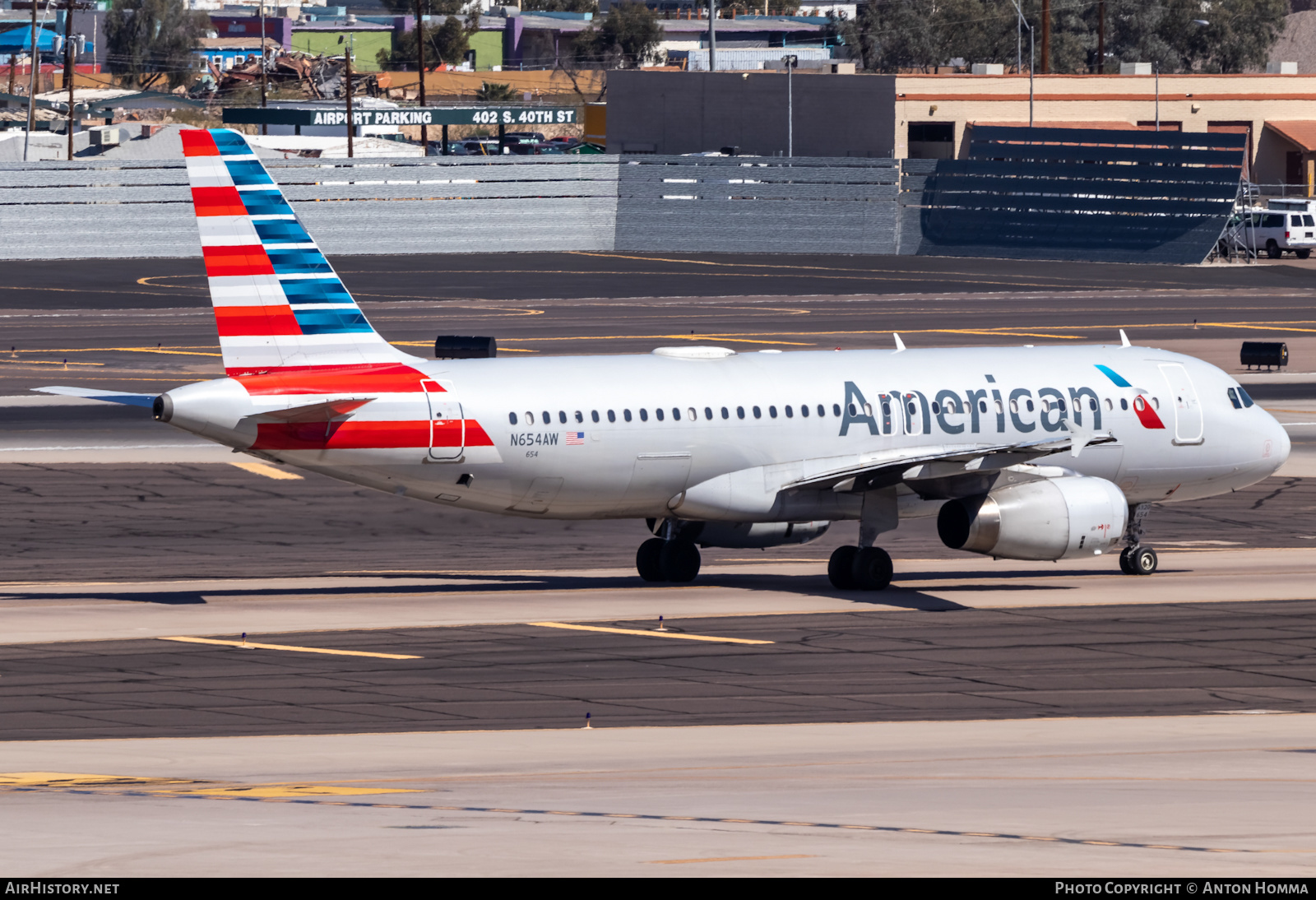 Aircraft Photo of N654AW | Airbus A320-232 | American Airlines | AirHistory.net #449967