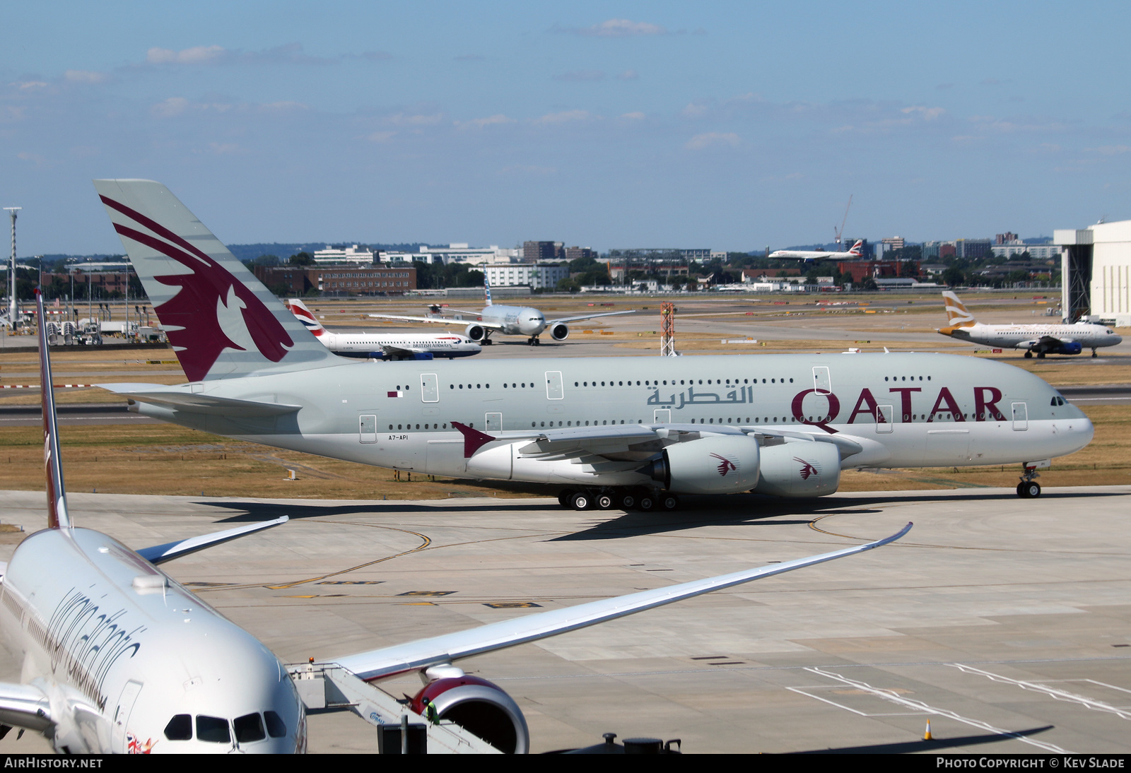 Aircraft Photo of A7-API | Airbus A380-861 | Qatar Airways | AirHistory.net #449972