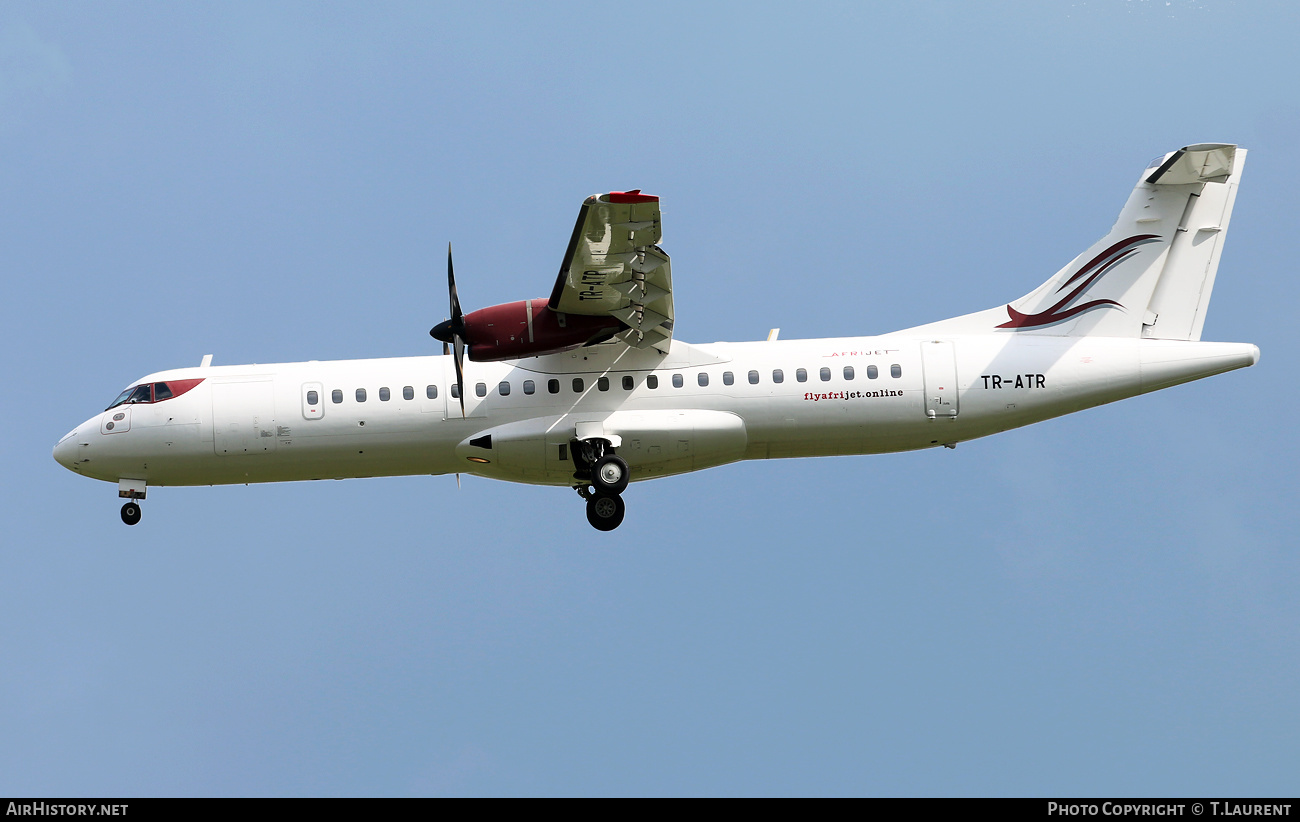 Aircraft Photo of TR-ATR | ATR ATR-72-500 (ATR-72-212A) | Afrijet Business Service | AirHistory.net #449984