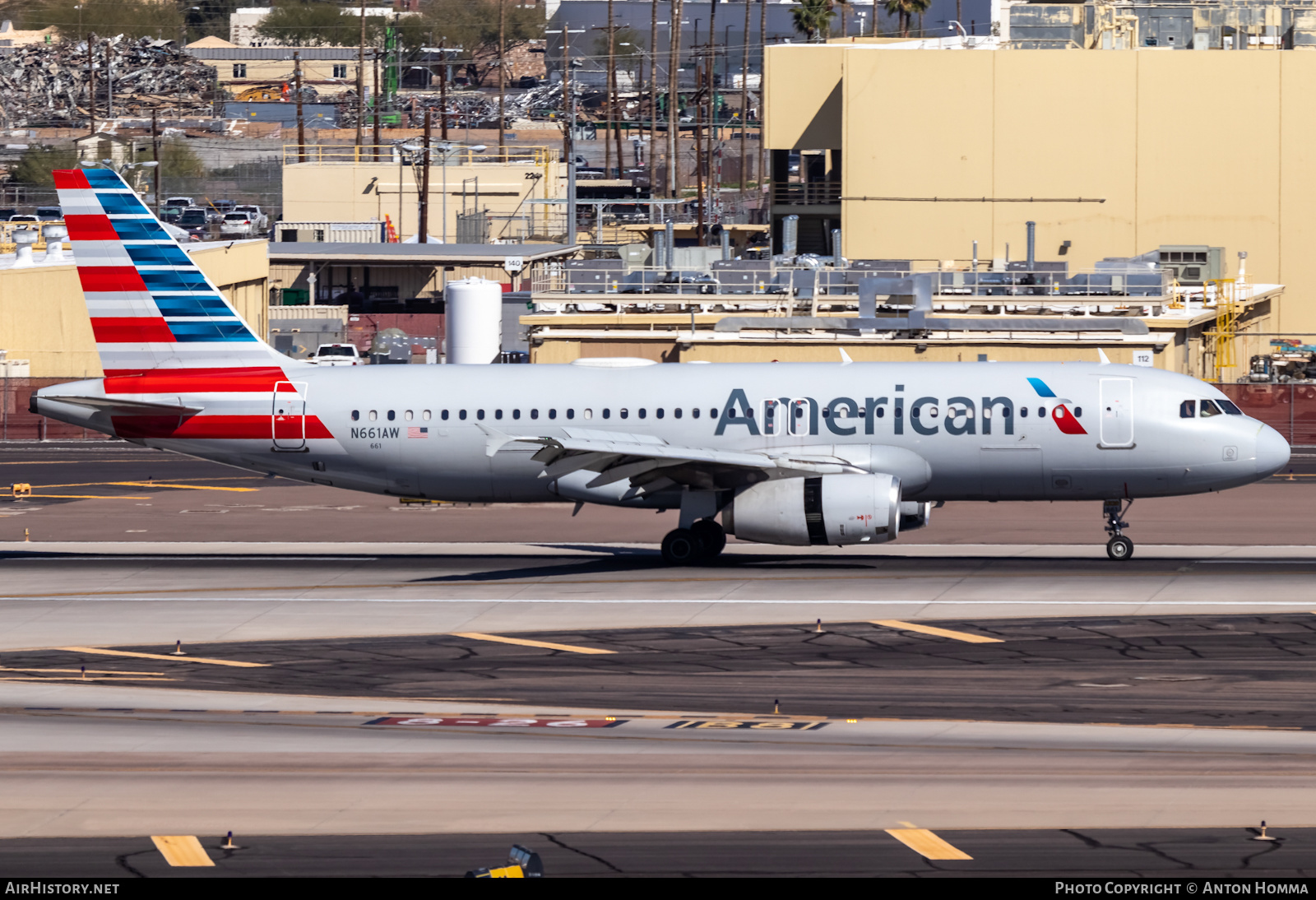 Aircraft Photo of N661AW | Airbus A320-232 | American Airlines | AirHistory.net #449987