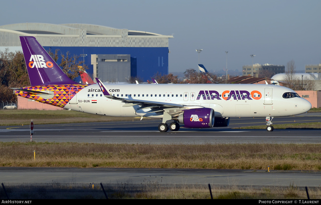 Aircraft Photo of SU-BUN | Airbus A320-251N | Air Cairo | AirHistory.net #449995