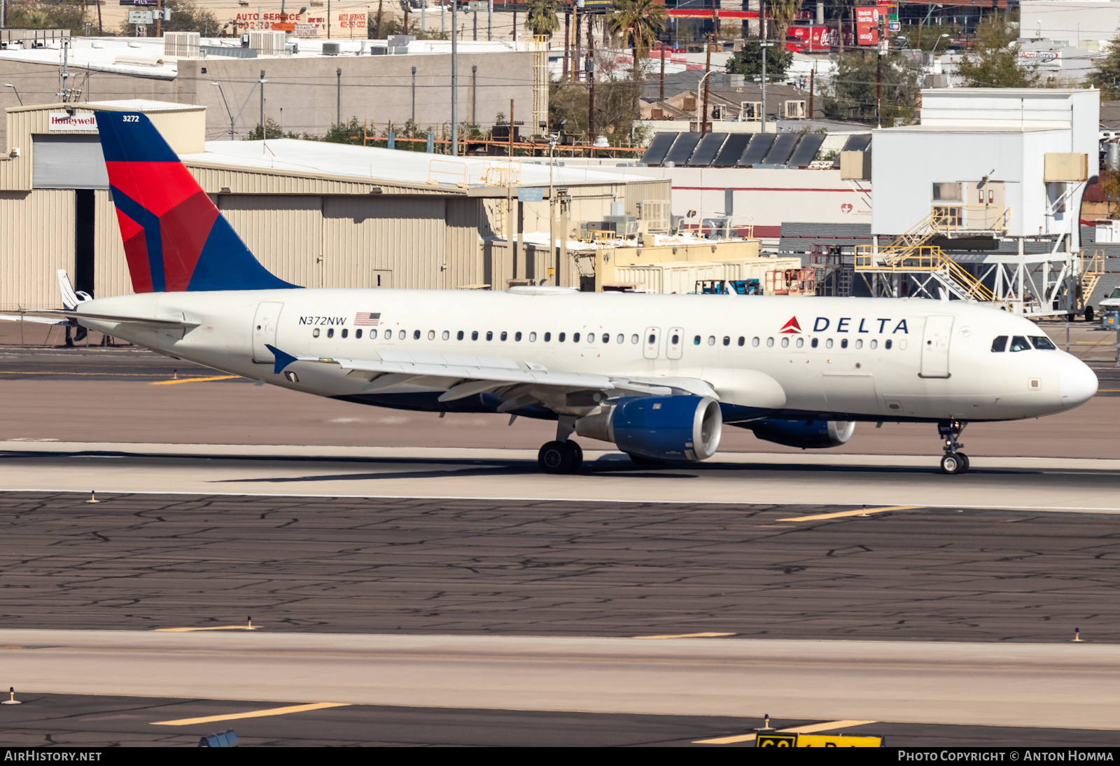 Aircraft Photo of N372NW | Airbus A320-212 | Delta Air Lines | AirHistory.net #449997