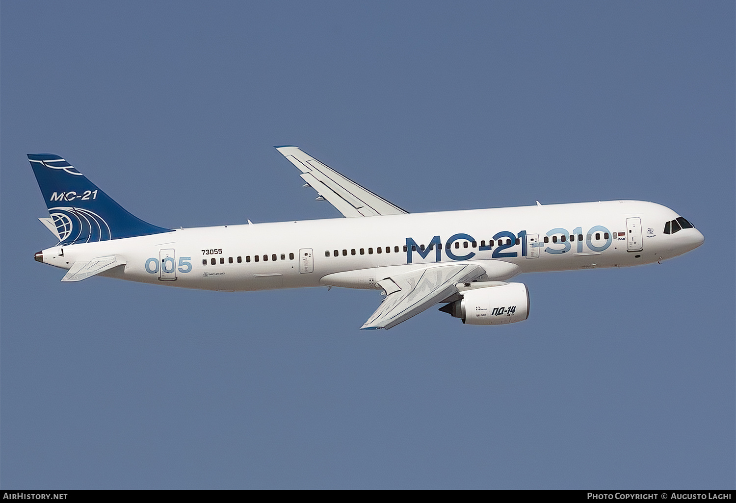 Aircraft Photo of 73055 | Irkut MC-21-310 | Irkut | AirHistory.net #450009