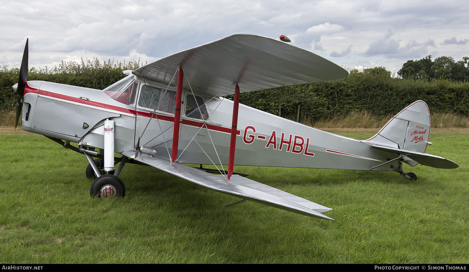 Aircraft Photo of G-AHBL | De Havilland D.H. 87B Hornet Moth | AirHistory.net #450016