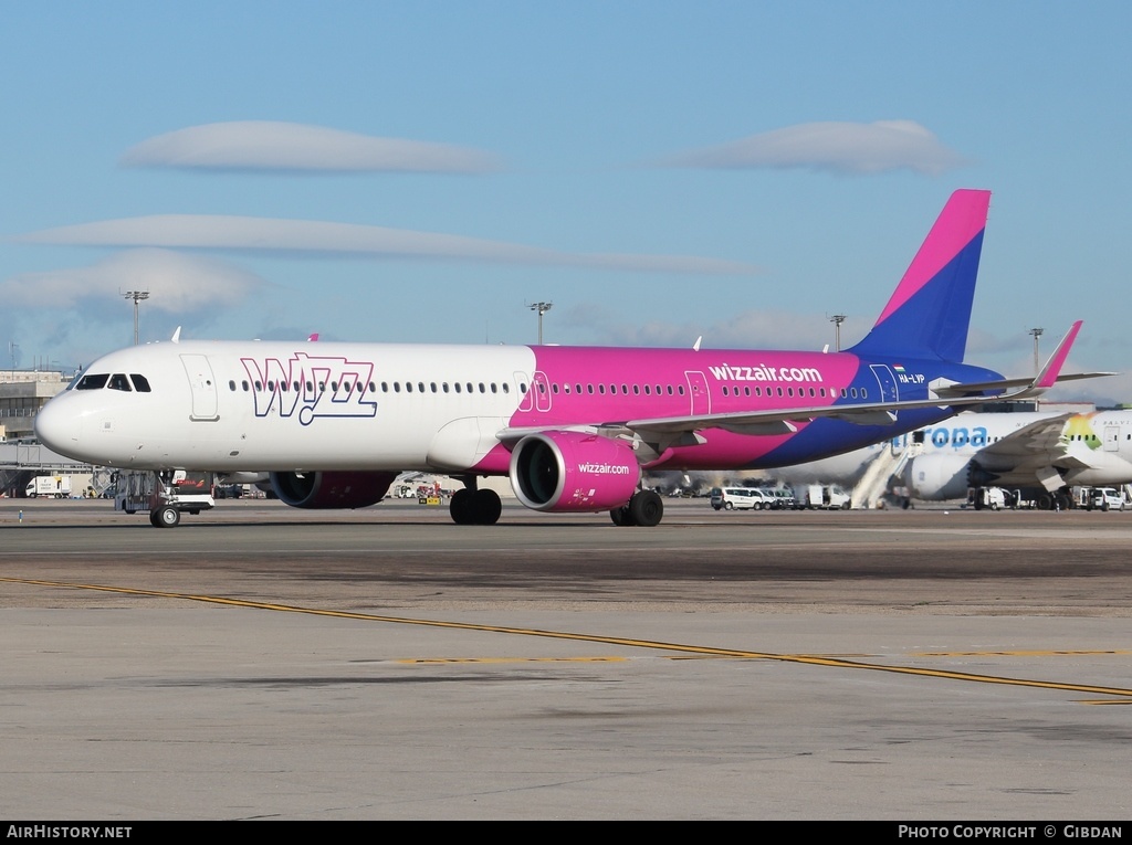 Aircraft Photo of HA-LVP | Airbus A321-271N | Wizz Air | AirHistory.net #450018