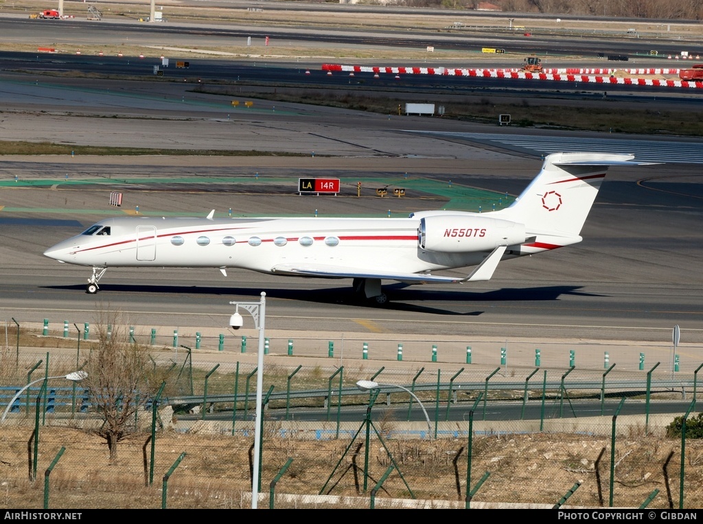 Aircraft Photo of N550TS | Gulfstream Aerospace G-V-SP Gulfstream G550 | AirHistory.net #450038