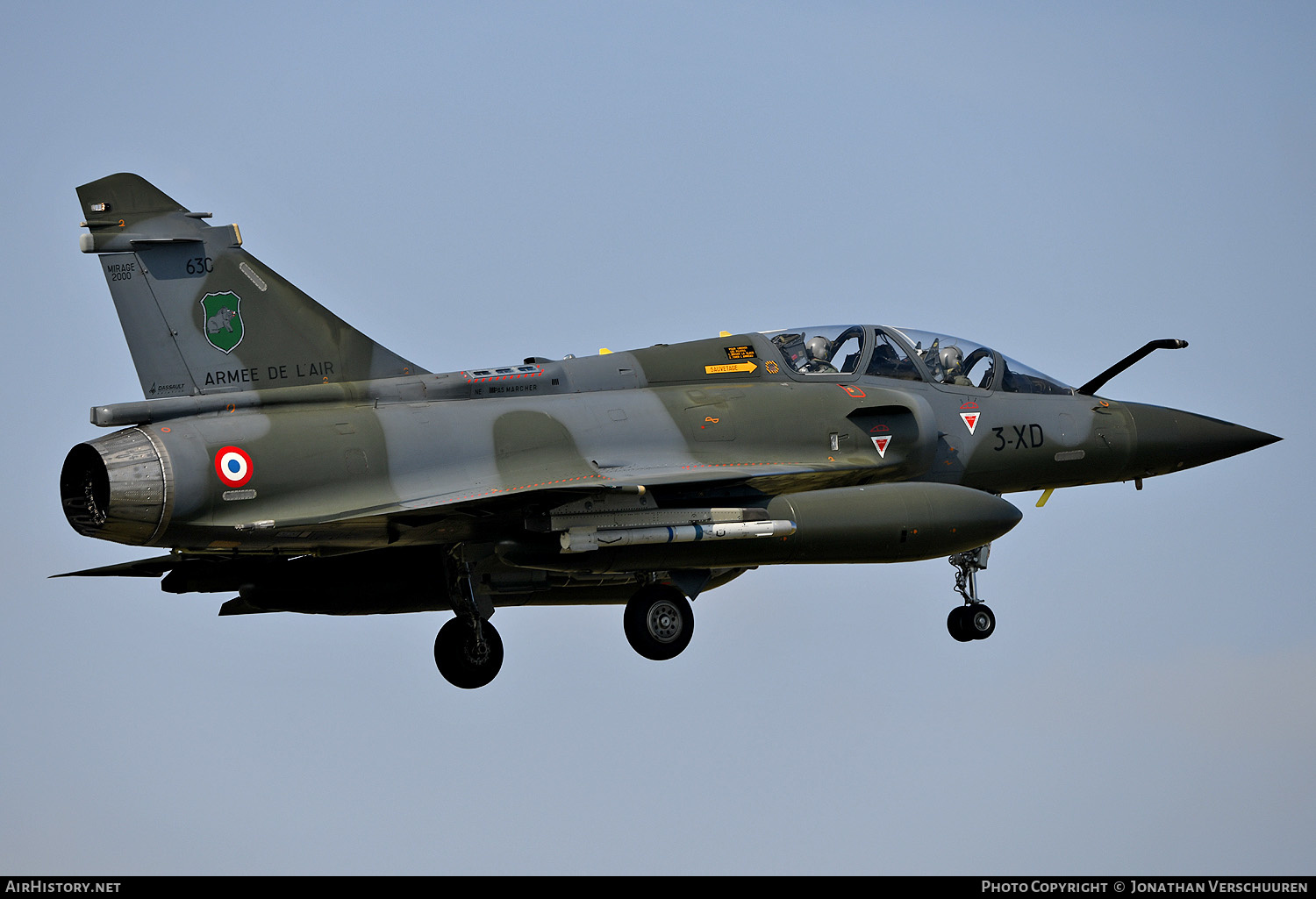 Aircraft Photo of 630 | Dassault Mirage 2000D | France - Air Force | AirHistory.net #450045
