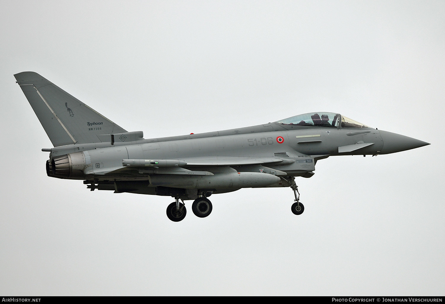 Aircraft Photo of MM7356 | Eurofighter F-2000A Typhoon | Italy - Air Force | AirHistory.net #450059