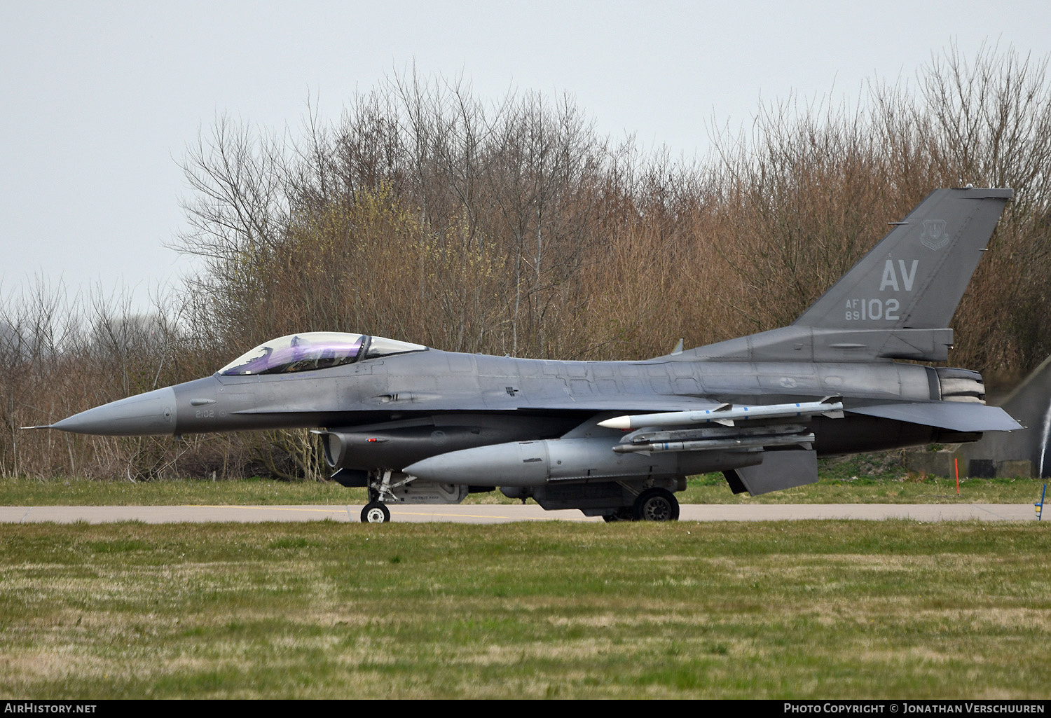 Aircraft Photo of 89-2102 / AF89-102 | General Dynamics F-16CM Fighting Falcon | USA - Air Force | AirHistory.net #450083