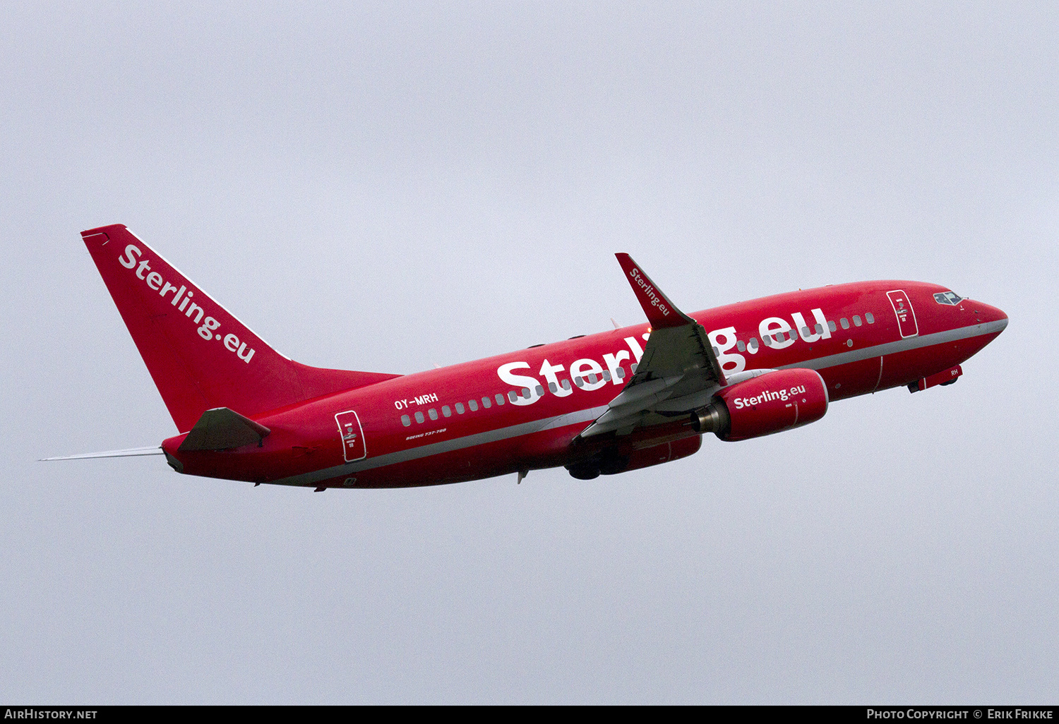 Aircraft Photo of OY-MRH | Boeing 737-7L9 | Sterling Airlines | AirHistory.net #450110