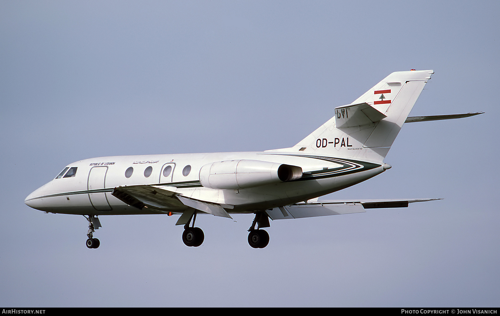 Aircraft Photo of OD-PAL | Dassault Falcon 20F | Republic of Lebanon | AirHistory.net #450124