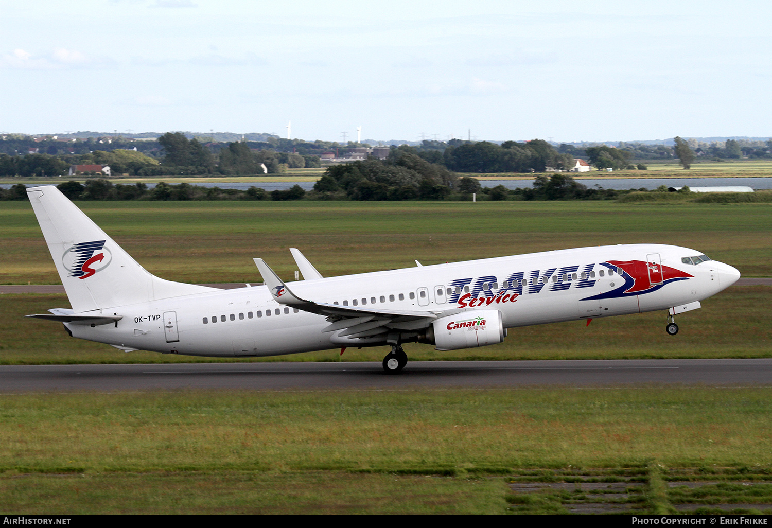 Aircraft Photo of OK-TVP | Boeing 737-8K5 | Travel Service | AirHistory.net #450138