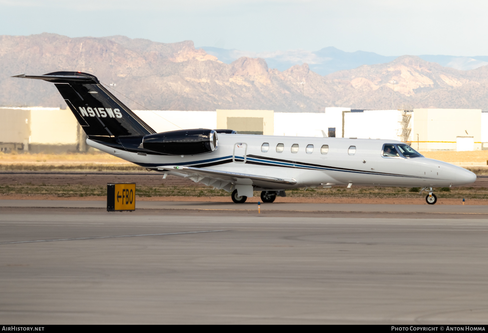 Aircraft Photo of N915WS | Cessna 525C CitationJet CJ4 | AirHistory.net #450160