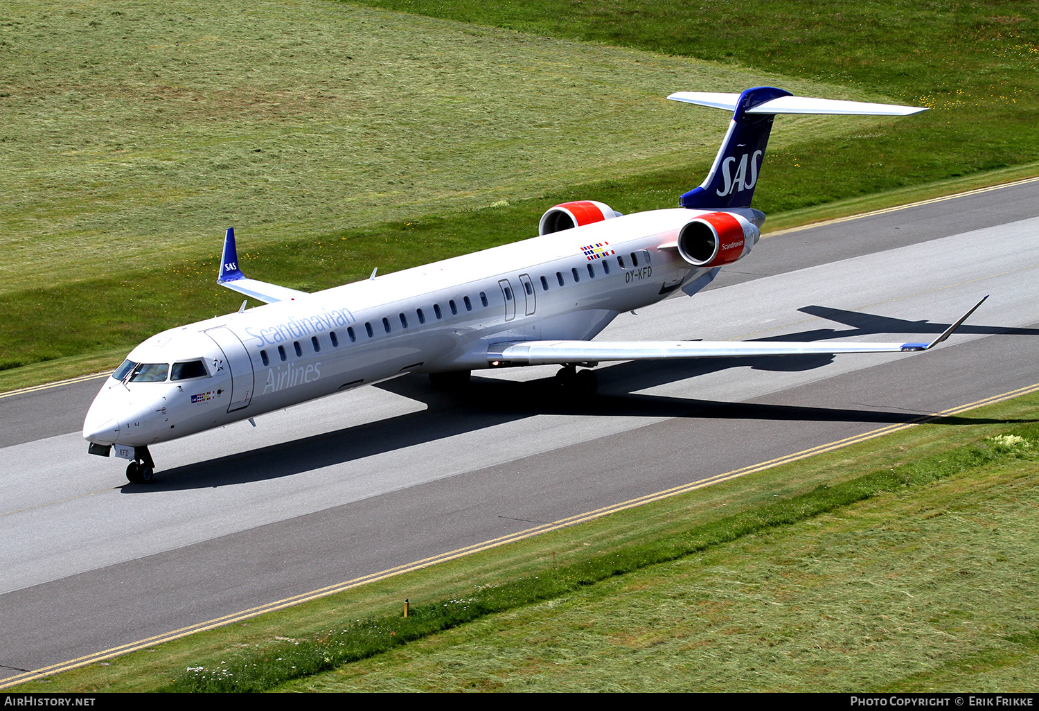 Aircraft Photo of OY-KFD | Bombardier CRJ-900LR (CL-600-2D24) | Scandinavian Airlines - SAS | AirHistory.net #450161
