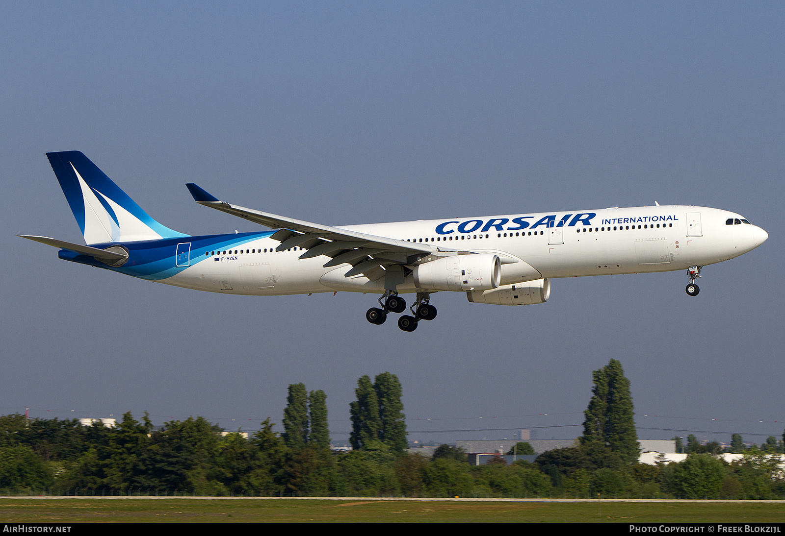 Aircraft Photo of F-HZEN | Airbus A330-343 | Corsair International | AirHistory.net #450195