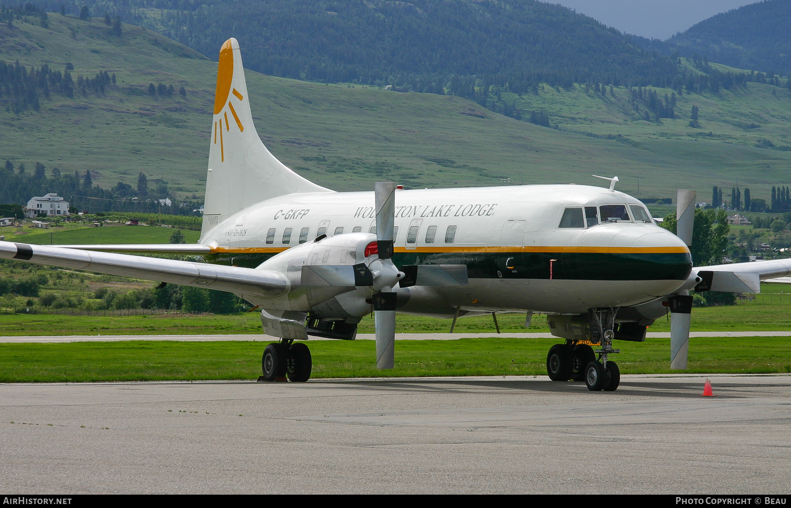 Aircraft Photo of C-GKFP | Convair 580 | Wollaston Lake Lodge | AirHistory.net #450206