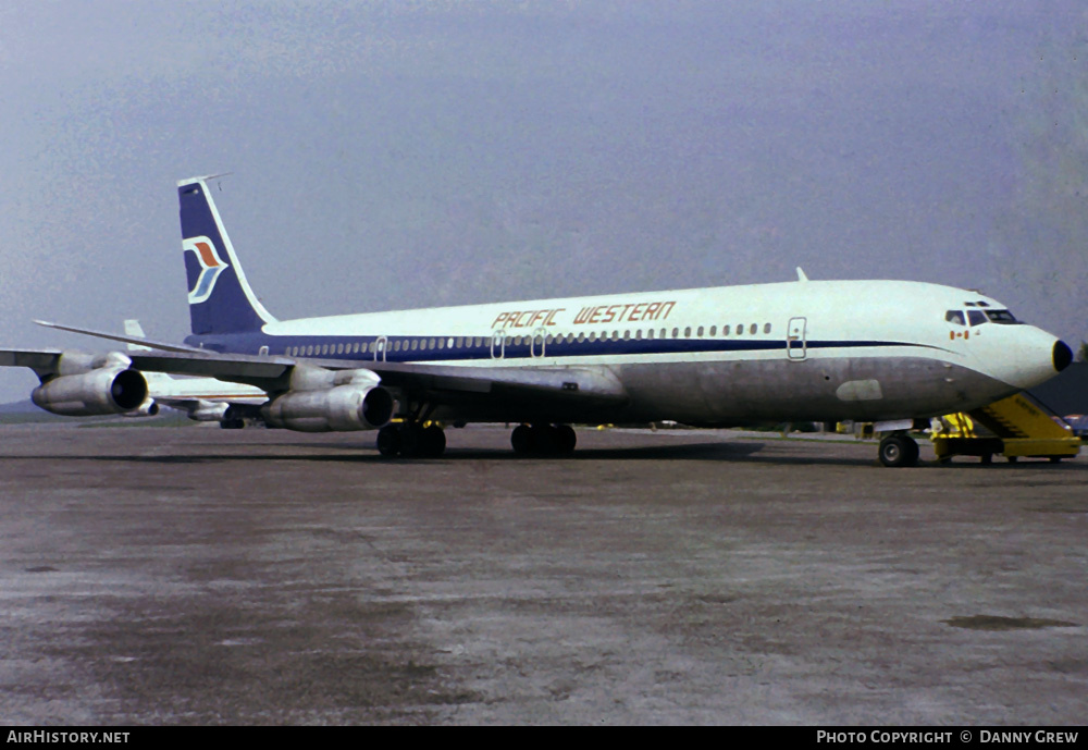 Aircraft Photo of C-FPWJ | Boeing 707-351C | Pacific Western Airlines | AirHistory.net #450217