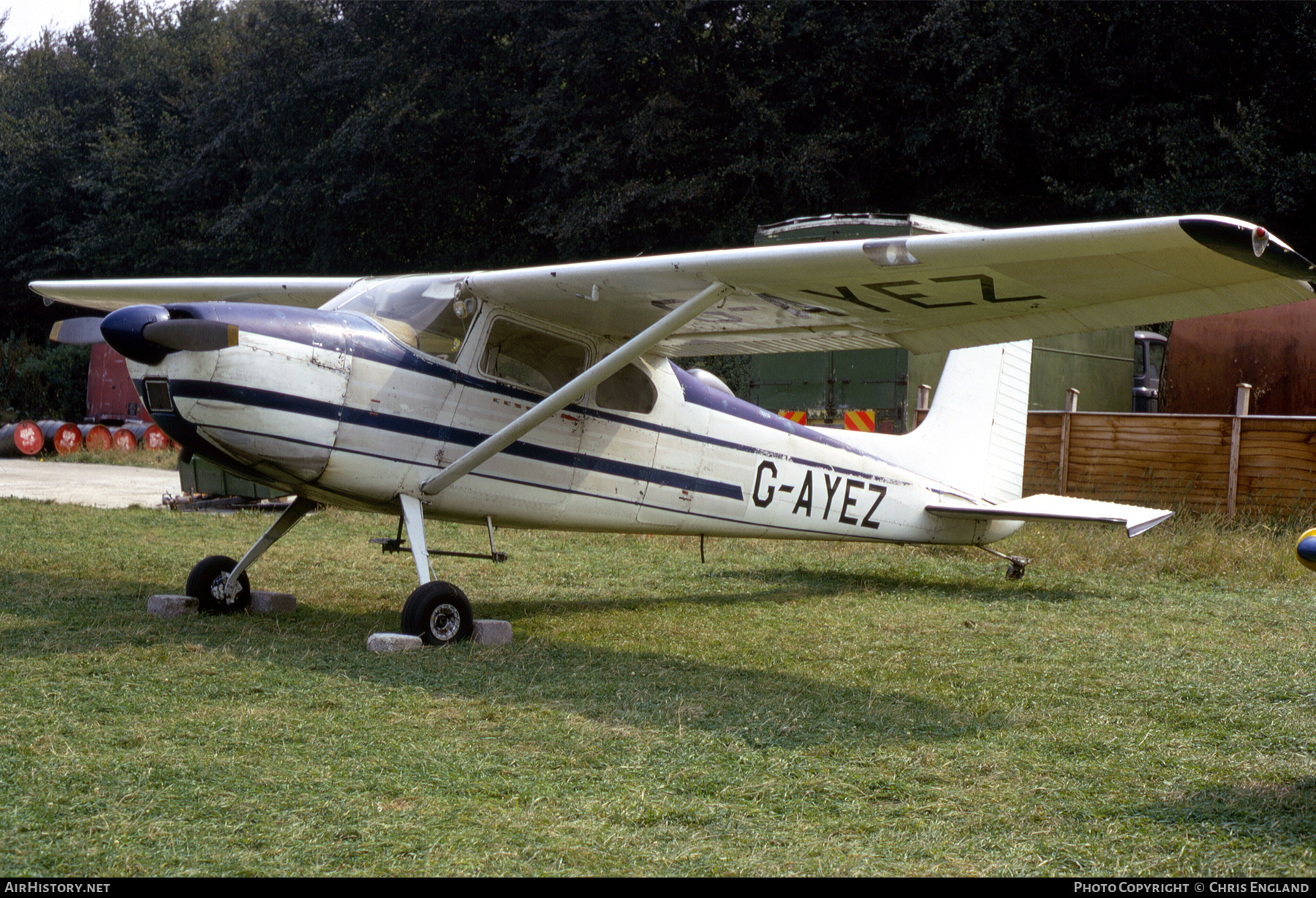 Aircraft Photo of G-AYEZ | Cessna 180C | AirHistory.net #450222