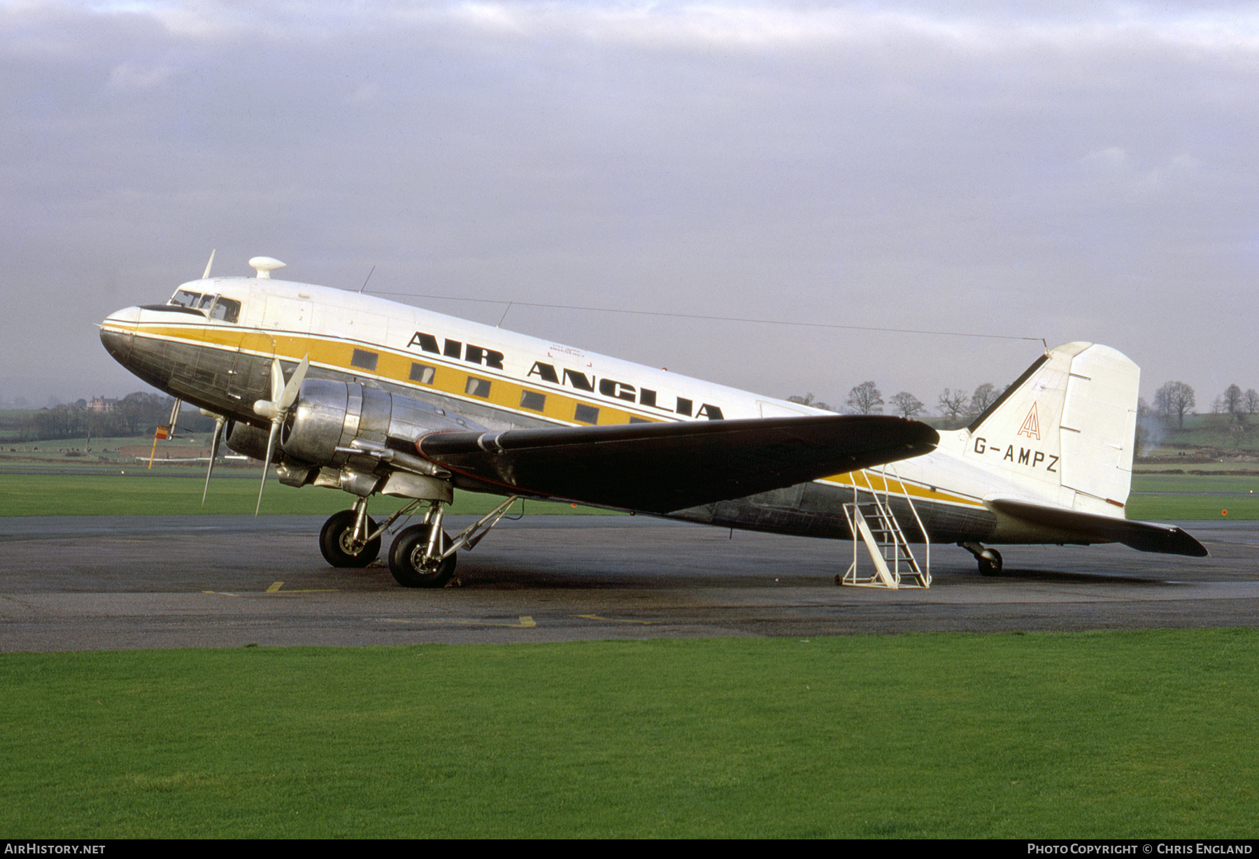Aircraft Photo of G-AMPZ | Douglas C-47B Dakota Mk.4 | Air Anglia | AirHistory.net #450235