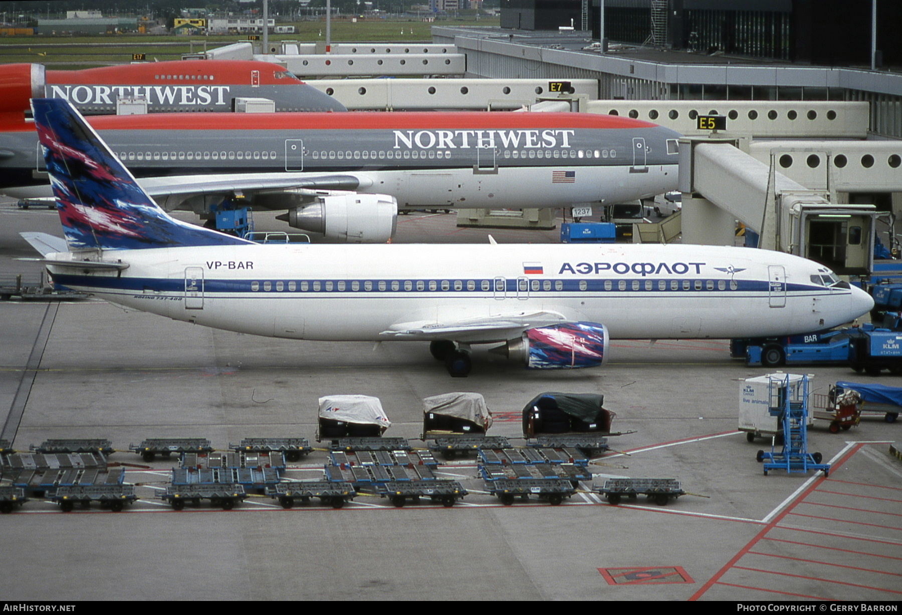 Aircraft Photo of VP-BAR | Boeing 737-4M0 | Aeroflot | AirHistory.net #450239