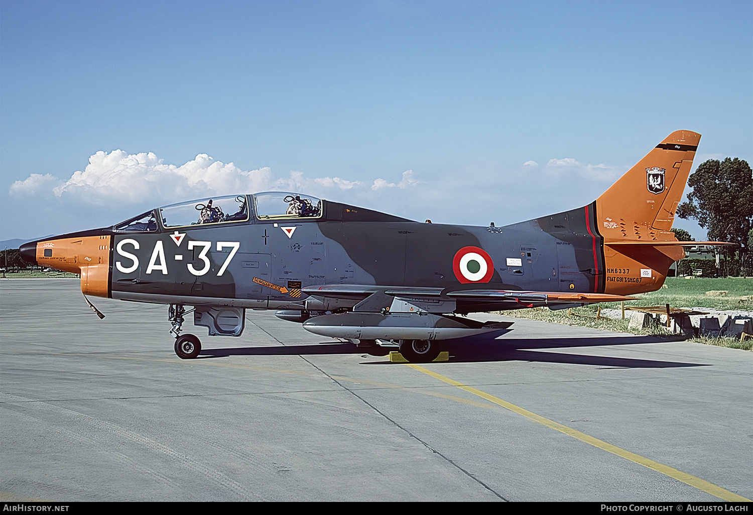 Aircraft Photo of MM6337 | Fiat G-91T/1 | Italy - Air Force | AirHistory.net #450249