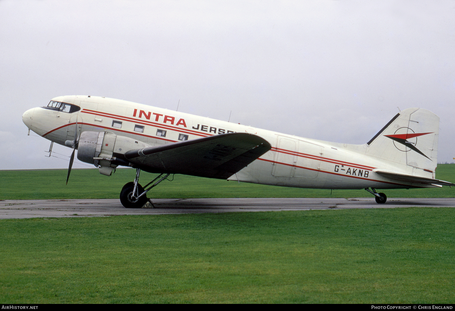 Aircraft Photo of G-AKNB | Douglas C-47 Skytrain | Intra Airways | AirHistory.net #450251