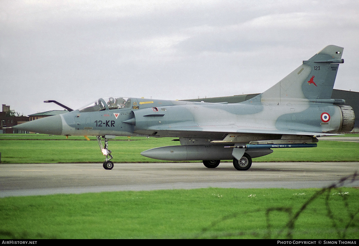 Aircraft Photo of 123 | Dassault Mirage 2000C | France - Air Force | AirHistory.net #450253