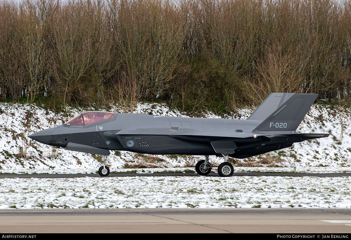 Aircraft Photo of F-020 | Lockheed Martin F-35A Lightning II | Netherlands - Air Force | AirHistory.net #450258