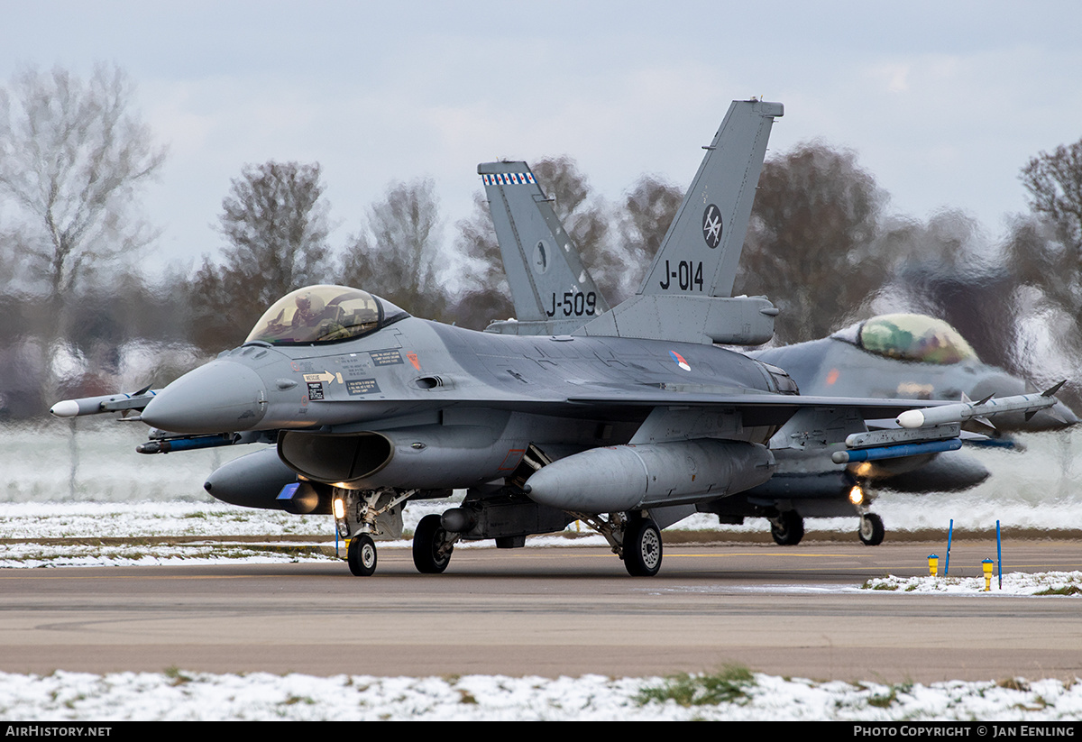 Aircraft Photo of J-014 | General Dynamics F-16AM Fighting Falcon | Netherlands - Air Force | AirHistory.net #450259