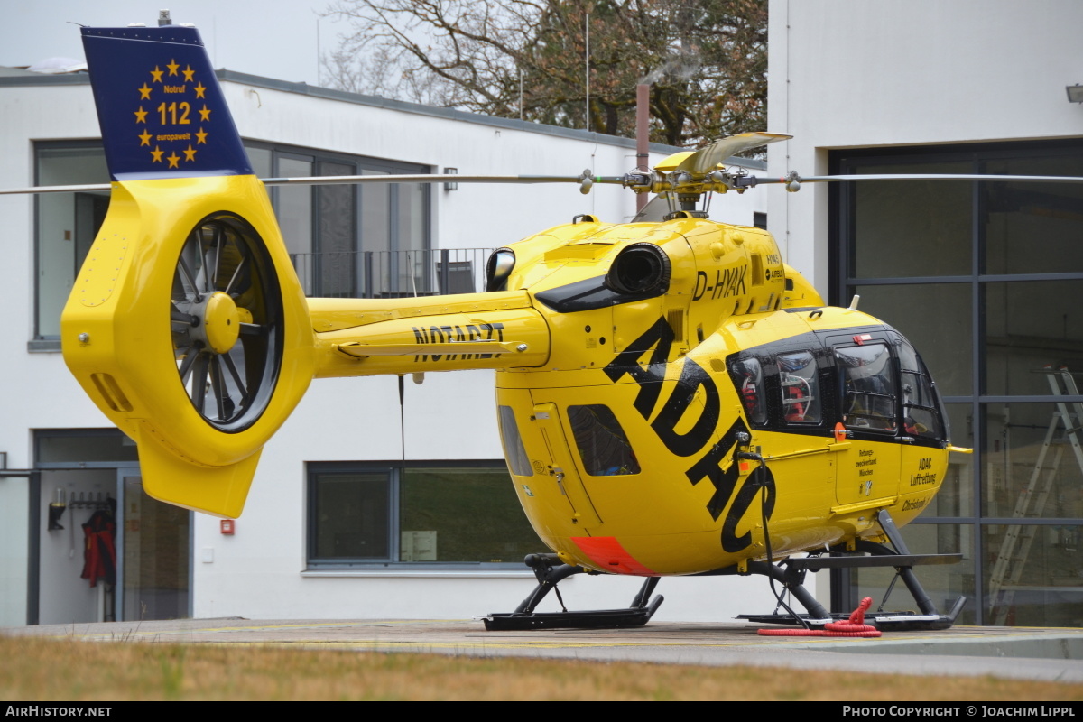 Aircraft Photo of D-HYAK | Airbus Helicopters EC-145 (BK-117 D-2) | ADAC Luftrettung | AirHistory.net #450260