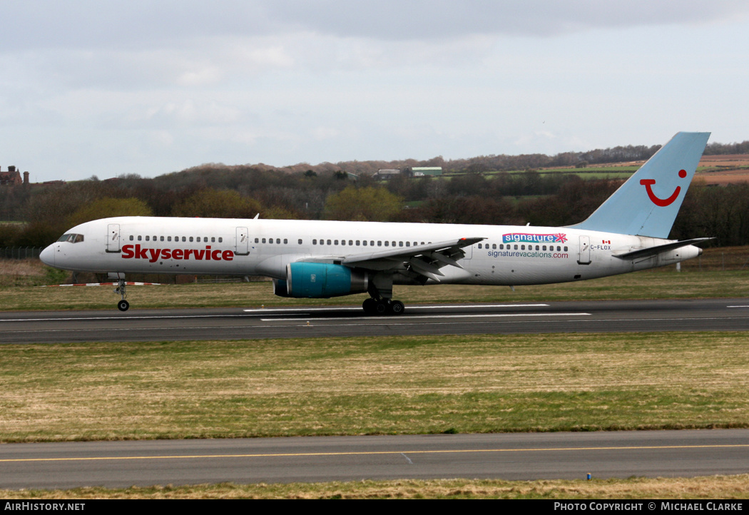 Aircraft Photo of C-FLOX | Boeing 757-2Y0 | Skyservice Airlines | AirHistory.net #450261