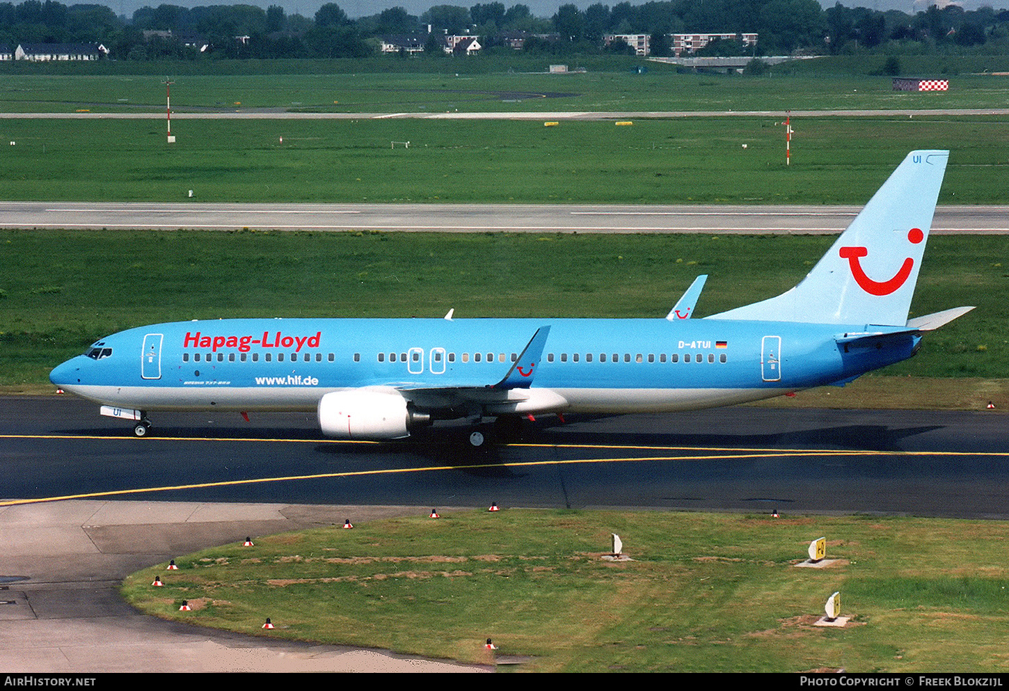 Aircraft Photo of D-ATUI | Boeing 737-86Q | Hapag-Lloyd | AirHistory.net #450267