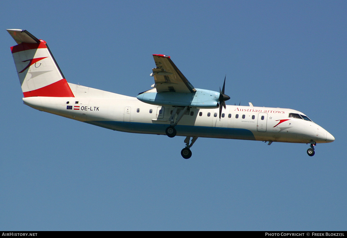 Aircraft Photo of OE-LTK | Bombardier DHC-8-314Q Dash 8 | Austrian Arrows | AirHistory.net #450269
