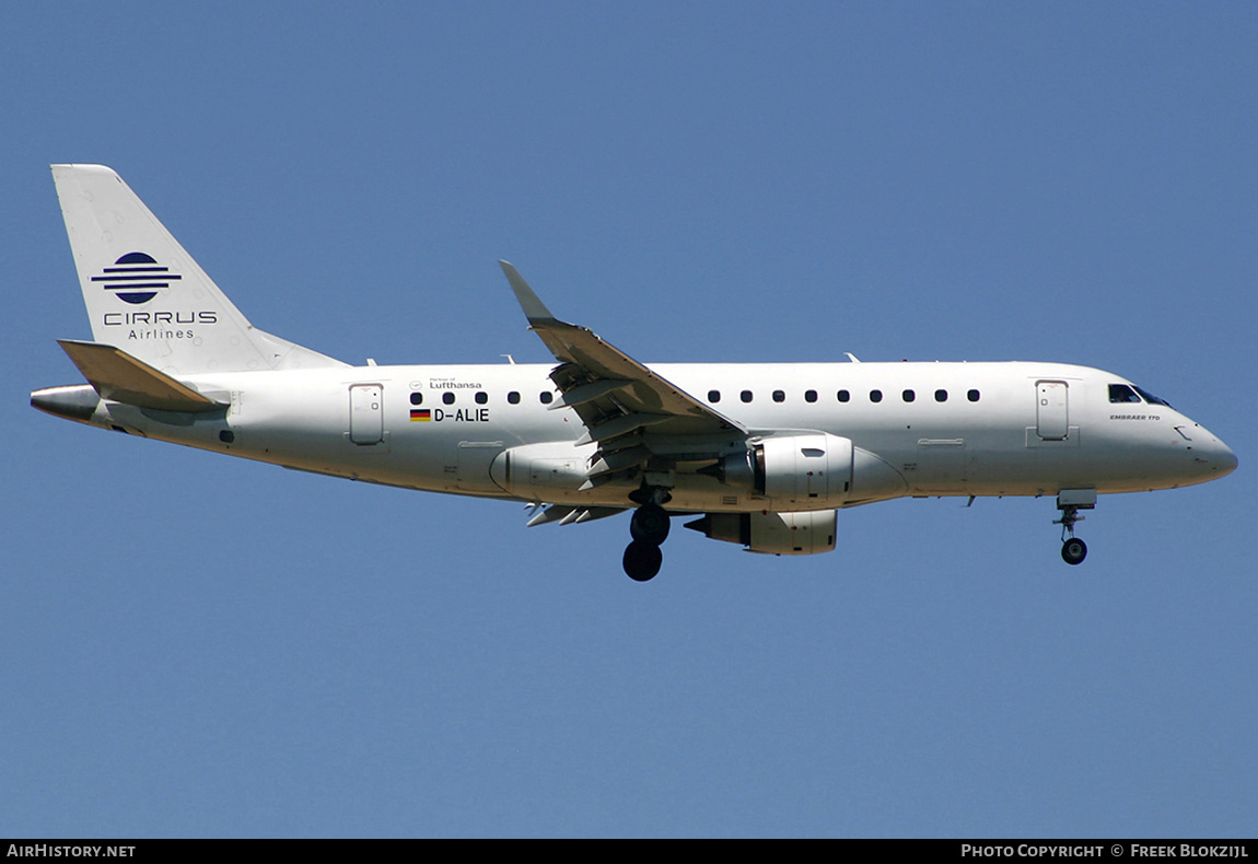 Aircraft Photo of D-ALIE | Embraer 170LR (ERJ-170-100LR) | Cirrus Airlines | AirHistory.net #450282