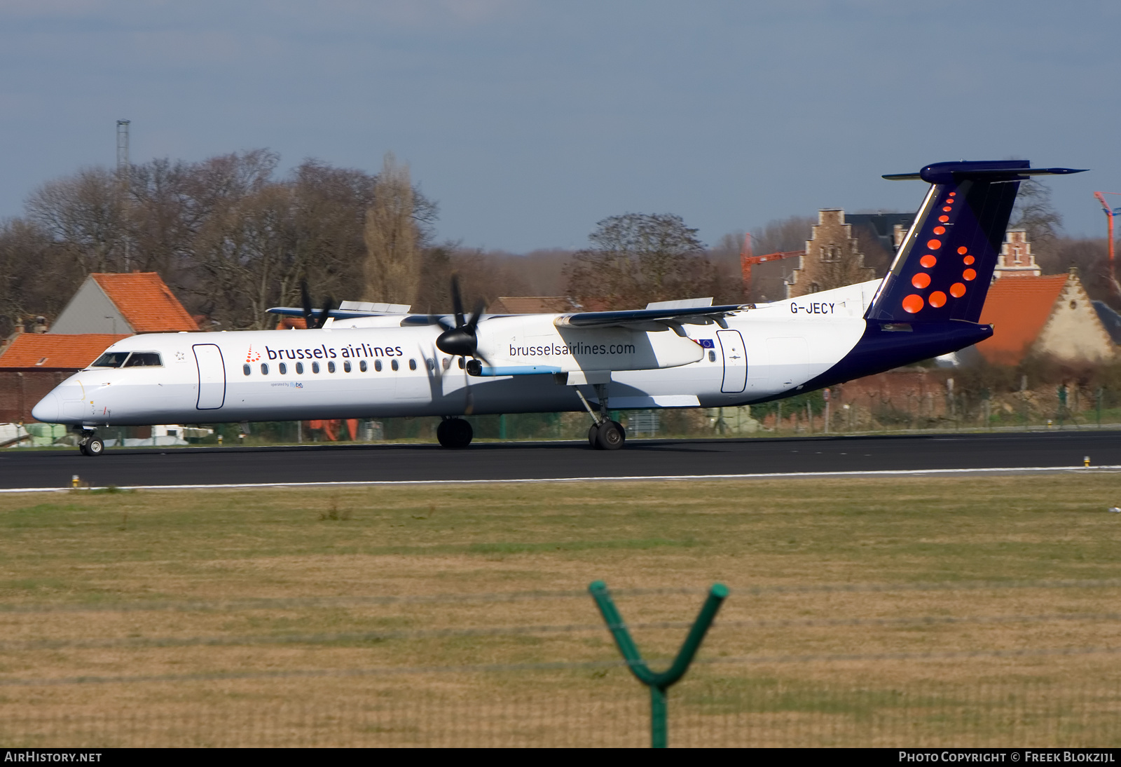 Aircraft Photo of G-JECY | Bombardier DHC-8-402 Dash 8 | Brussels Airlines | AirHistory.net #450295