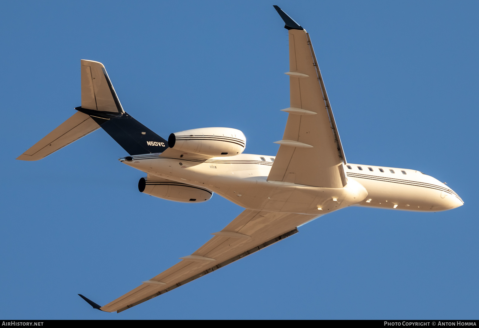 Aircraft Photo of N50VC | Bombardier Global 5000 (BD-700-1A11) | AirHistory.net #450300