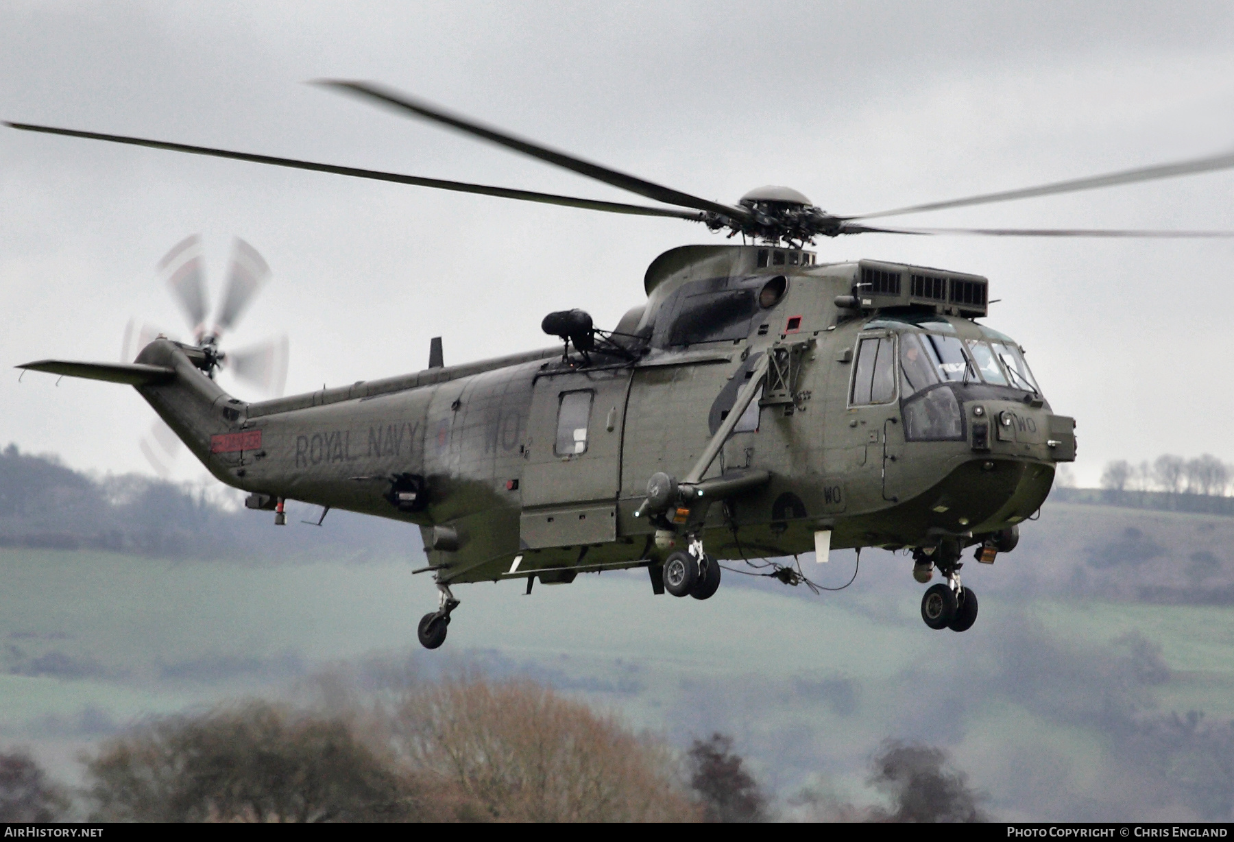 Aircraft Photo of ZD627 | Westland WS-61 Sea King HC4 | UK - Navy | AirHistory.net #450321