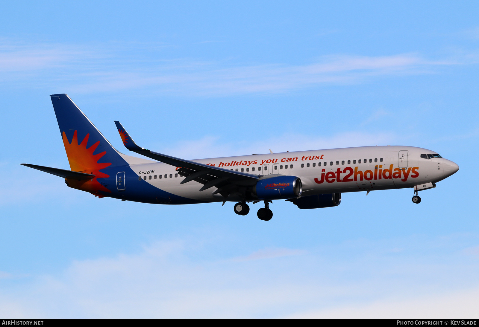 Aircraft Photo of G-JZBH | Boeing 737-800 | Jet2 Holidays | AirHistory.net #450323