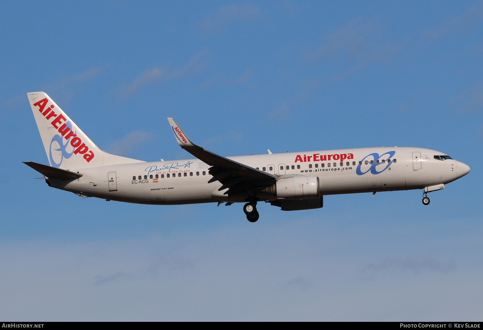 Aircraft Photo of EC-KCG | Boeing 737-85P | Air Europa | AirHistory.net #450325