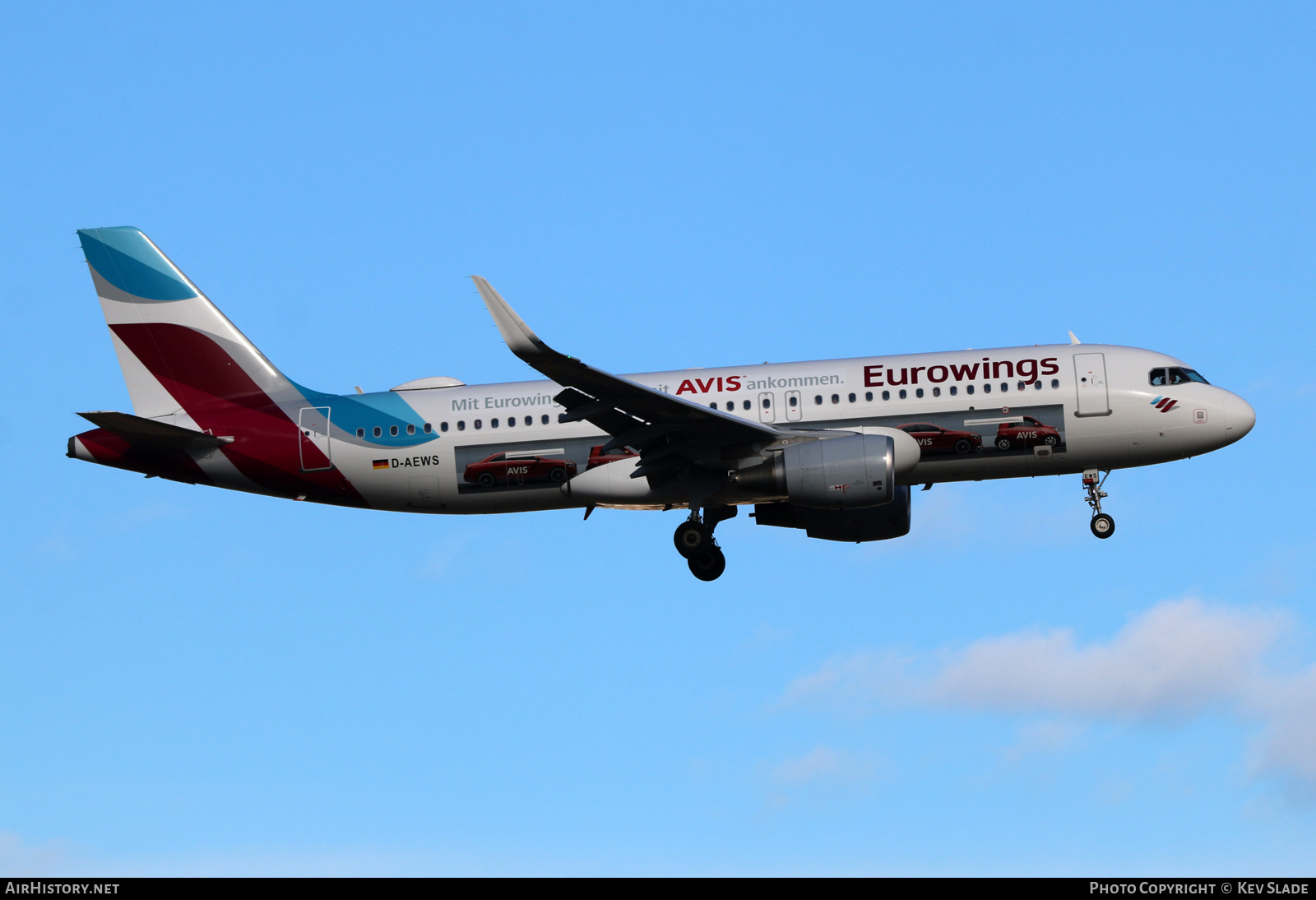Aircraft Photo of D-AEWS | Airbus A320-214 | Eurowings | AirHistory.net #450327