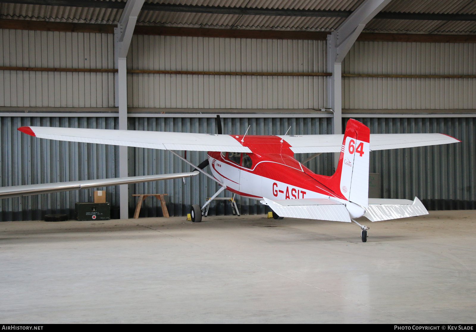 Aircraft Photo of G-ASIT | Cessna 180 | AirHistory.net #450338