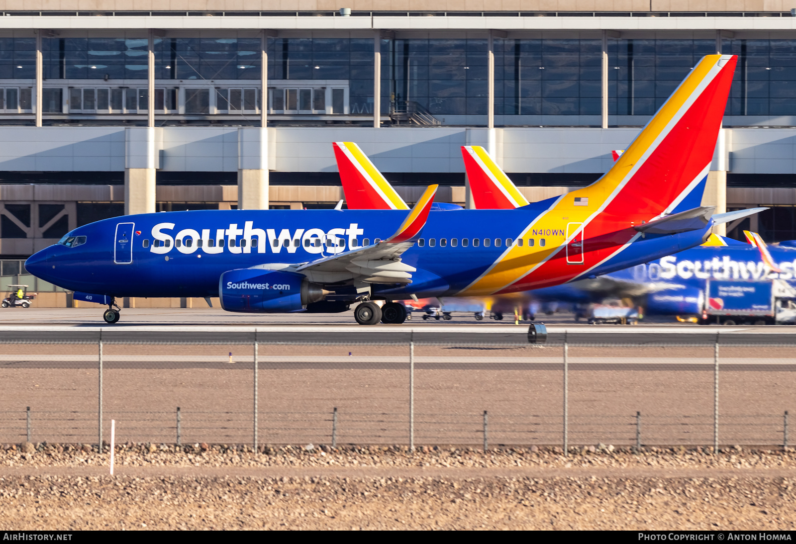 Aircraft Photo of N410WN | Boeing 737-7H4 | Southwest Airlines | AirHistory.net #450350