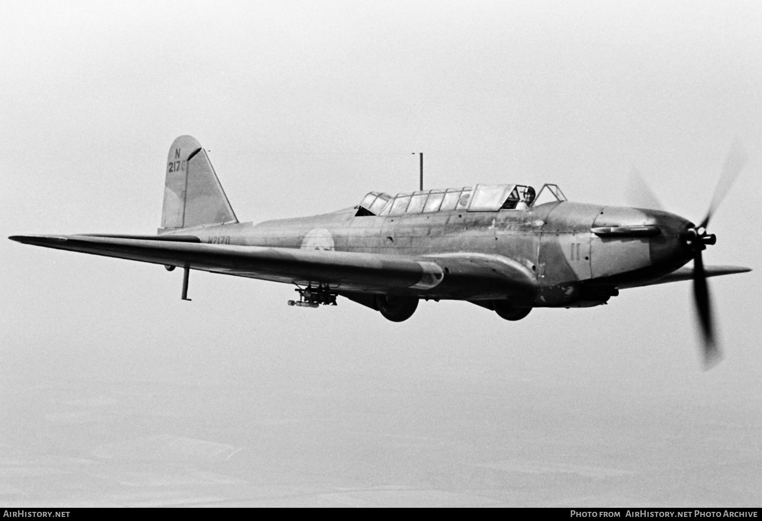 Aircraft Photo of N2170 | Fairey Battle Mk.I | UK - Air Force | AirHistory.net #450363