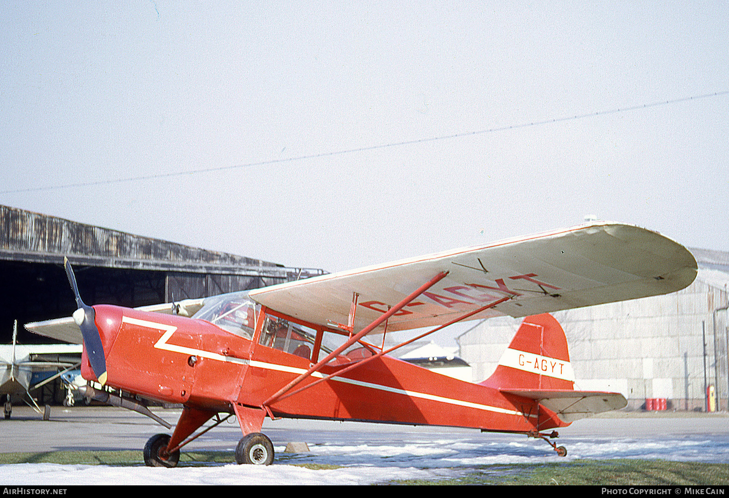 Aircraft Photo of G-AGYT | Auster J-1N Alpha | AirHistory.net #450373